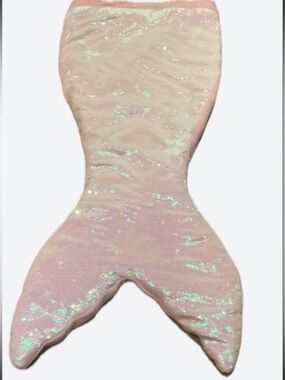 Cynthia Rowley Pink Sequin Mermaid Tail Sleeping Bag